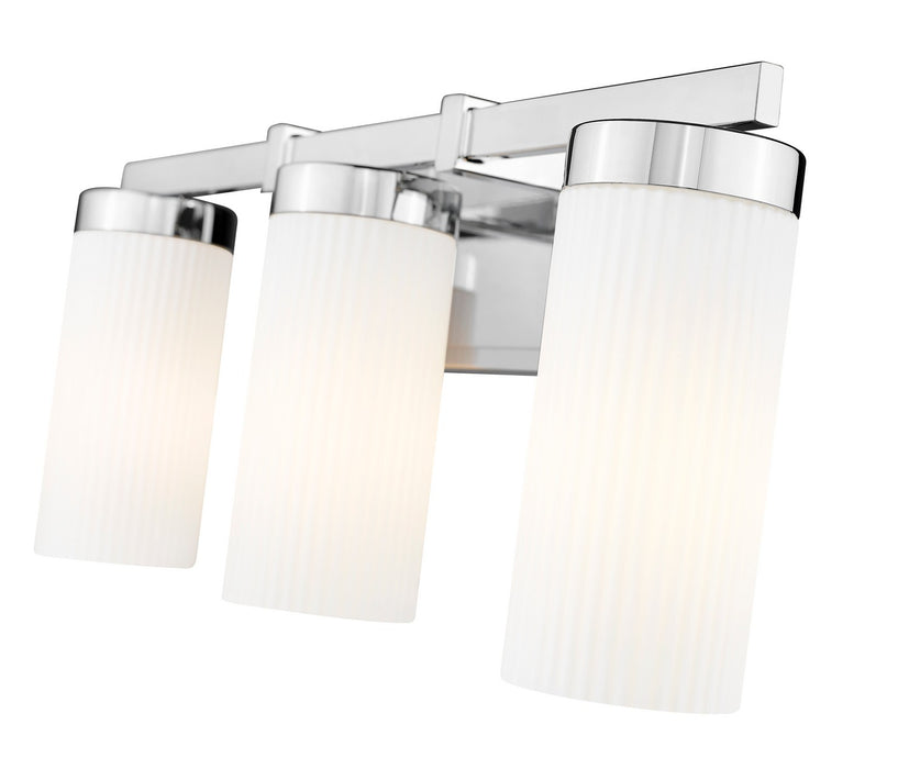 Z-Lite - 3044-3V-CH - Three Light Vanity - Danica - Chrome