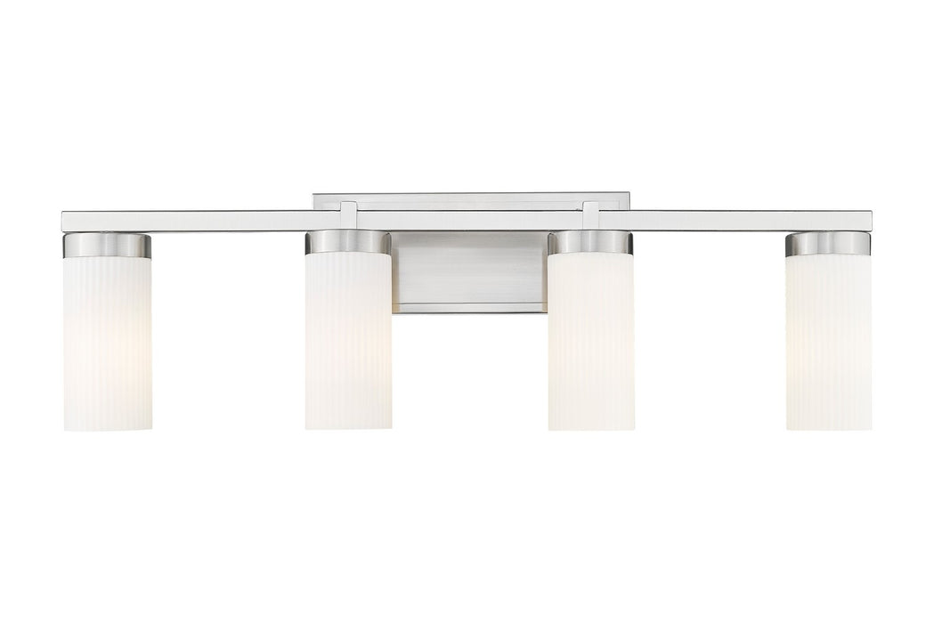 Z-Lite - 3044-4V-BN - Four Light Vanity - Danica - Brushed Nickel