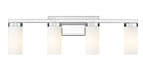 Z-Lite - 3044-4V-CH - Four Light Vanity - Danica - Chrome