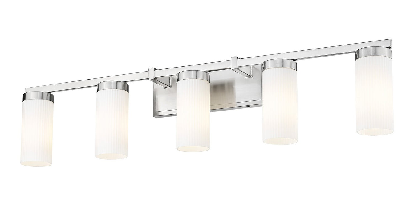 Z-Lite - 3044-5V-BN - Five Light Vanity - Danica - Brushed Nickel