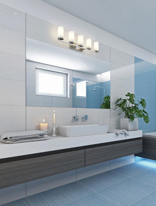 Z-Lite - 3044-5V-BN - Five Light Vanity - Danica - Brushed Nickel