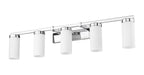 Z-Lite - 3044-5V-CH - Five Light Vanity - Danica - Chrome