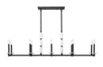 Z-Lite - 3045-10L-MB - Ten Light Linear Chandelier - Kaden - Matte Black