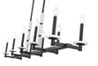 Z-Lite - 3045-10L-MB - Ten Light Linear Chandelier - Kaden - Matte Black