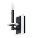 Z-Lite - 3045-1S-MB - One Light Wall Sconce - Kaden - Matte Black