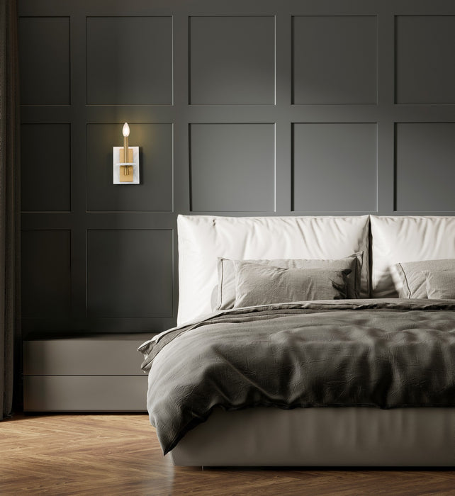 Z-Lite - 3045-1S-MGLD - One Light Wall Sconce - Kaden - Modern Gold