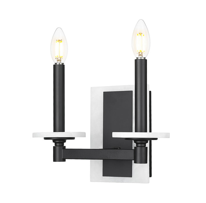 Z-Lite - 3045-2S-MB - Two Light Wall Sconce - Kaden - Matte Black