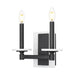 Z-Lite - 3045-2S-MB - Two Light Wall Sconce - Kaden - Matte Black
