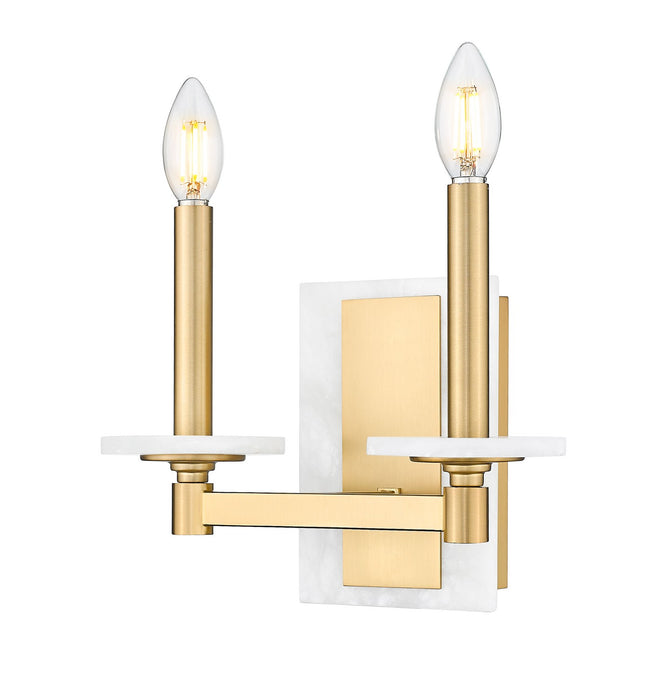 Z-Lite - 3045-2S-MGLD - Two Light Wall Sconce - Kaden - Modern Gold