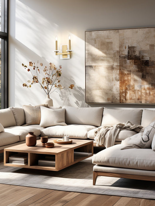 Z-Lite - 3045-2S-MGLD - Two Light Wall Sconce - Kaden - Modern Gold