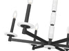 Z-Lite - 3045-6MB - Six Light Chandelier - Kaden - Matte Black