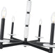 Z-Lite - 3045-8MB - Eight Light Chandelier - Kaden - Matte Black