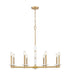 Z-Lite - 3045-8MGLD - Eight Light Chandelier - Kaden - Modern Gold