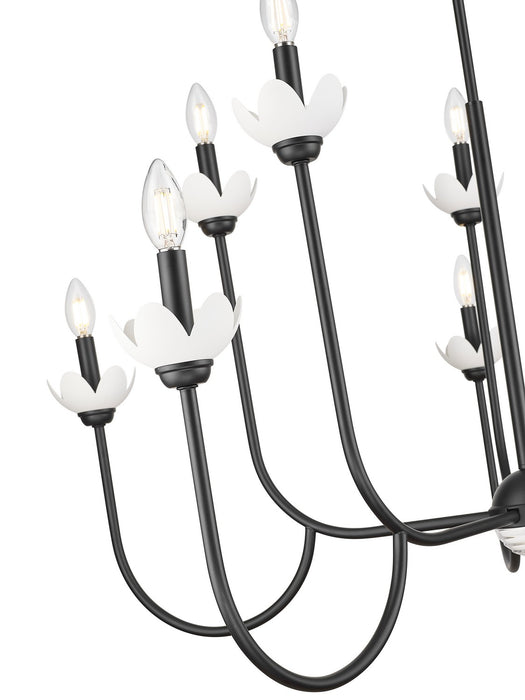 Z-Lite - 352-10MB - Ten Light Chandelier - Allistair - Matte Black