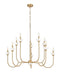 Z-Lite - 352-10MGLD - Ten Light Chandelier - Allistair - Modern Gold