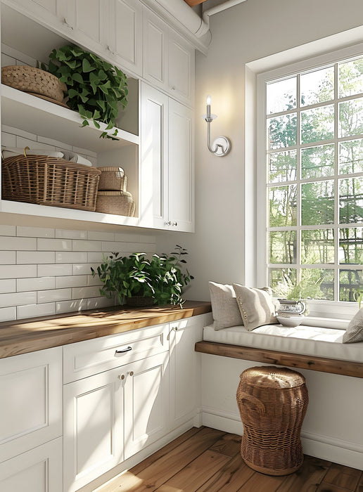 Z-Lite - 352-1S-BN - One Light Wall Sconce - Allistair - Brushed Nickel