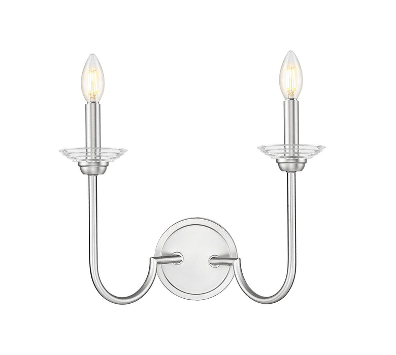Z-Lite - 352-2S-BN - Two Light Wall Sconce - Allistair - Brushed Nickel