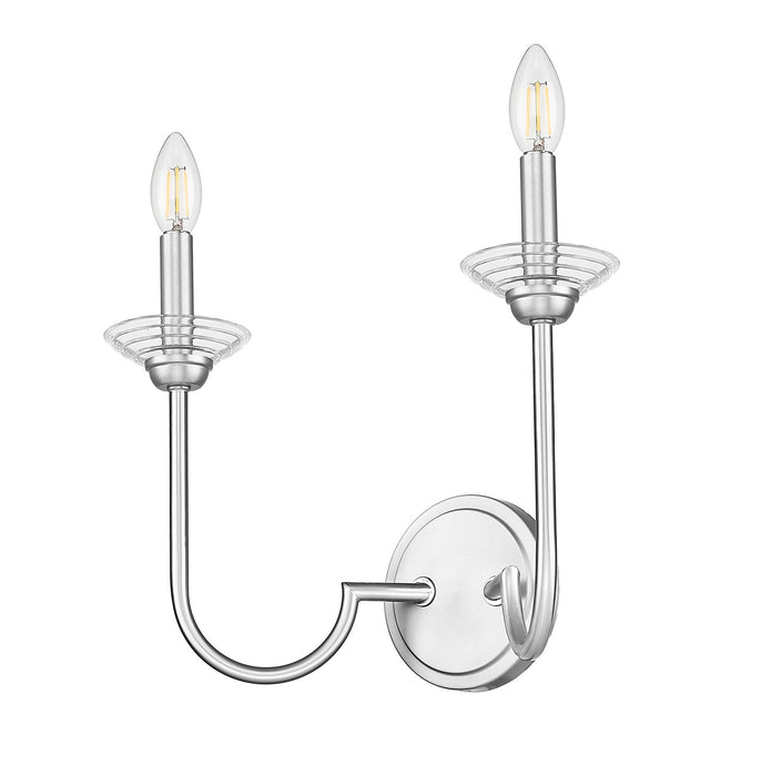 Z-Lite - 352-2S-BN - Two Light Wall Sconce - Allistair - Brushed Nickel