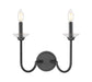 Z-Lite - 352-2S-MB - Two Light Wall Sconce - Allistair - Matte Black