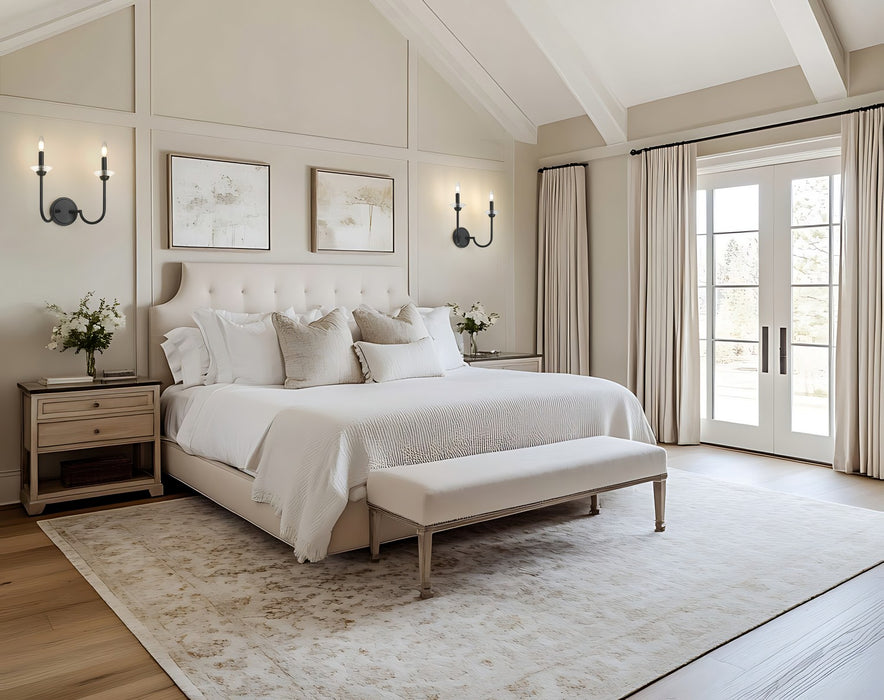 Z-Lite - 352-2S-MB - Two Light Wall Sconce - Allistair - Matte Black