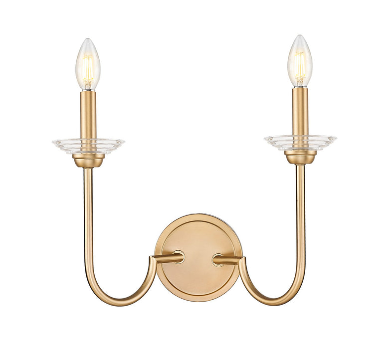 Z-Lite - 352-2S-MGLD - Two Light Wall Sconce - Allistair - Modern Gold