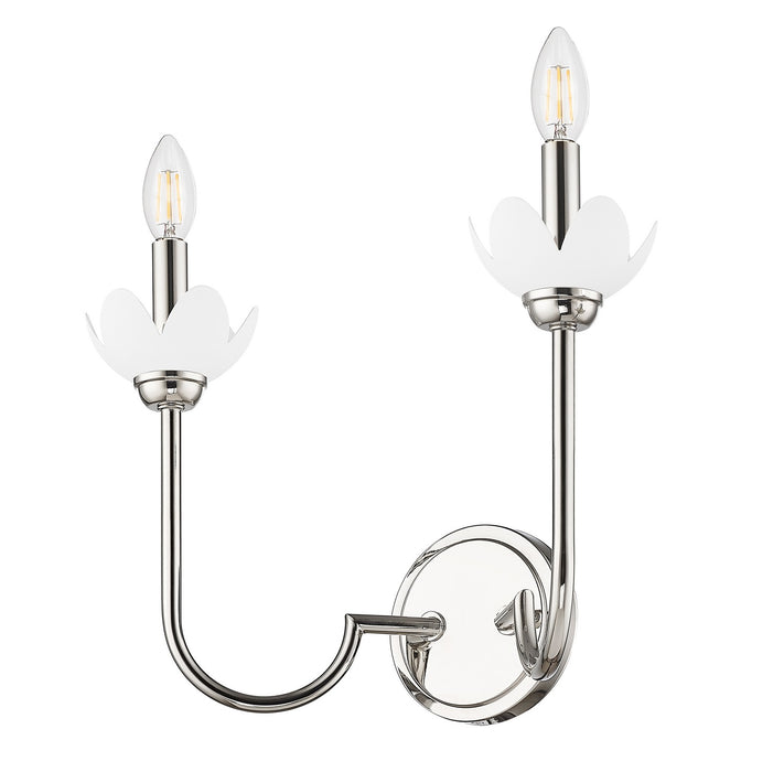 Z-Lite - 352-2S-PN - Two Light Wall Sconce - Allistair - Polished Nickel