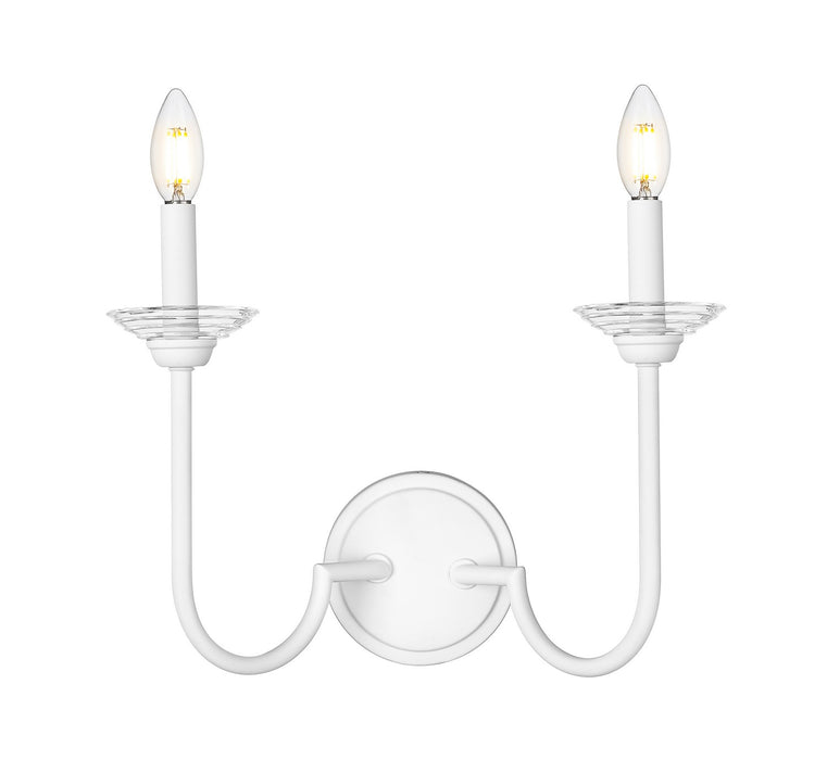 Z-Lite - 352-2S-TW - Two Light Wall Sconce - Allistair - Textured White