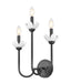 Z-Lite - 352-3S-MB - Three Light Wall Sconce - Allistair - Matte Black