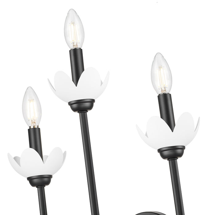 Z-Lite - 352-3S-MB - Three Light Wall Sconce - Allistair - Matte Black