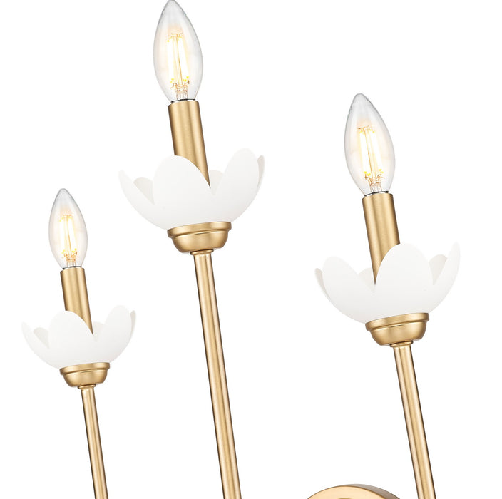 Z-Lite - 352-3S-MGLD - Three Light Wall Sconce - Allistair - Modern Gold
