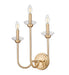 Z-Lite - 352-3S-MGLD - Three Light Wall Sconce - Allistair - Modern Gold
