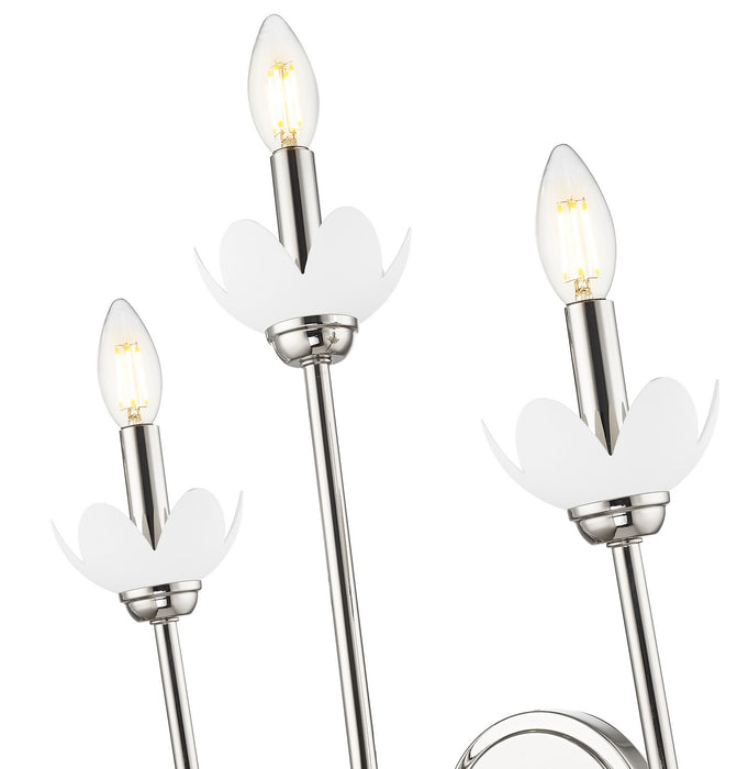 Z-Lite - 352-3S-PN - Three Light Wall Sconce - Allistair - Polished Nickel