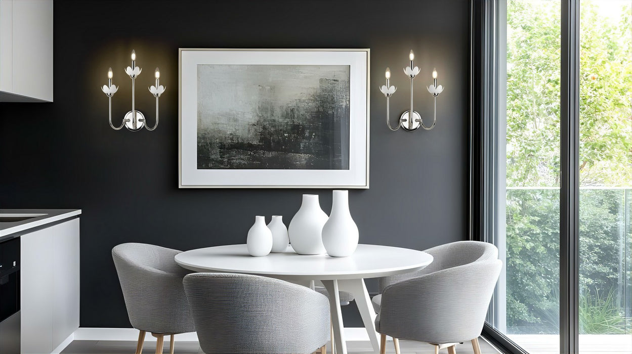 Z-Lite - 352-3S-PN - Three Light Wall Sconce - Allistair - Polished Nickel