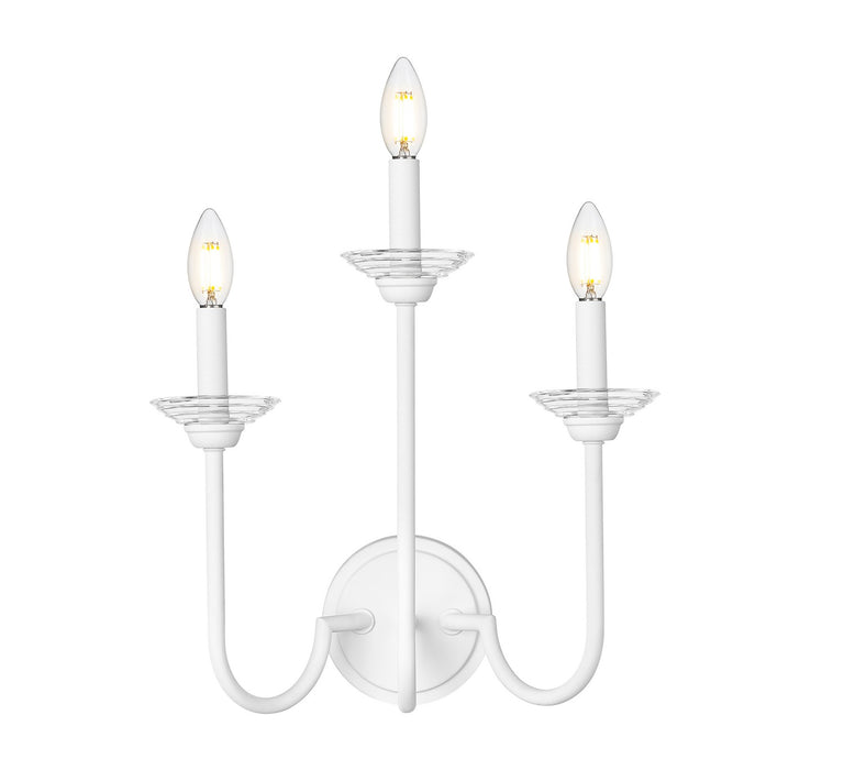 Z-Lite - 352-3S-TW - Three Light Wall Sconce - Allistair - Textured White