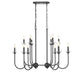Z-Lite - 352-42L-MB - 12 Light Linear Chandelier - Allistair - Matte Black