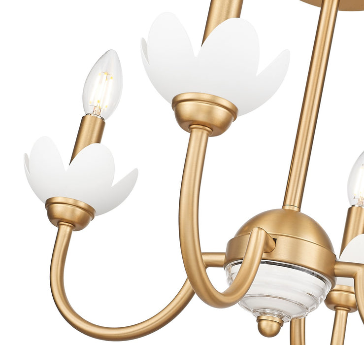 Z-Lite - 352-4SF-MGLD - Four Light Semi Flush Mount - Allistair - Modern Gold
