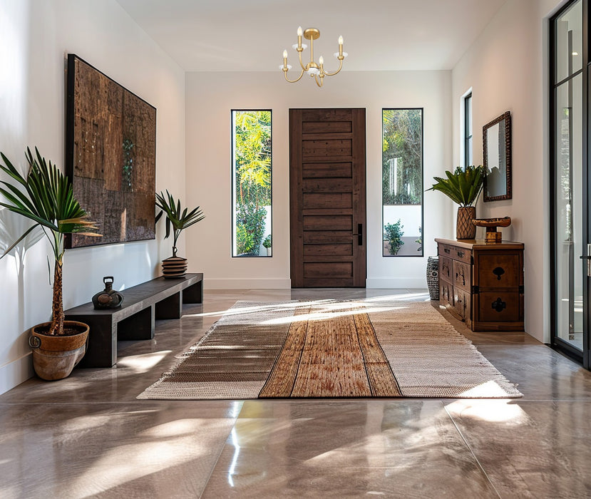 Z-Lite - 352-4SF-MGLD - Four Light Semi Flush Mount - Allistair - Modern Gold