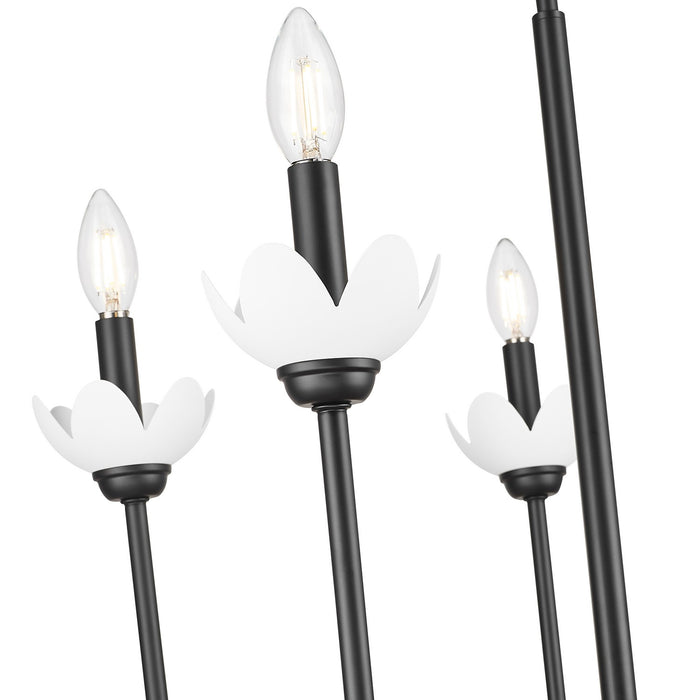 Z-Lite - 352-5MB - Five Light Chandelier - Allistair - Matte Black