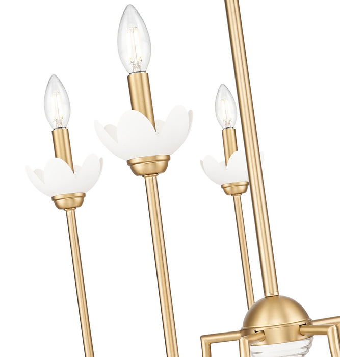 Z-Lite - 352-5MGLD - Five Light Chandelier - Allistair - Modern Gold