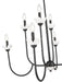 Z-Lite - 352-8MB - Eight Light Chandelier - Allistair - Matte Black