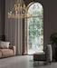 Z-Lite - 4005-18SBR - 18 Light Chandelier - Dennison - Signature Brass