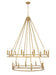 Z-Lite - 4005-20SBR - 20 Light Chandelier - Dennison - Signature Brass