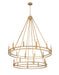 Z-Lite - 4005-20SBR - 20 Light Chandelier - Dennison - Signature Brass