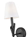 Z-Lite - 4014-1SA-MB - One Light Wall Sconce - Claudelle - Matte Black