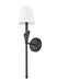 Z-Lite - 4014-1SA-MB - One Light Wall Sconce - Claudelle - Matte Black