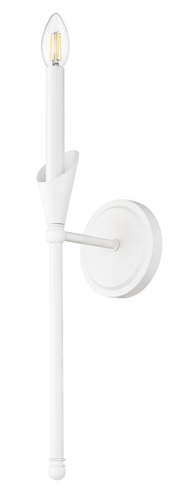 Z-Lite - 4014-1SA-TW - One Light Wall Sconce - Claudelle - Textured White