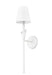 Z-Lite - 4014-1SA-TW - One Light Wall Sconce - Claudelle - Textured White