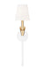 Z-Lite - 4014-1SA-TW-MGLD - One Light Wall Sconce - Claudelle - Textured White + Modern Gold