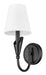 Z-Lite - 4014-1S-MB - One Light Wall Sconce - Claudelle - Matte Black