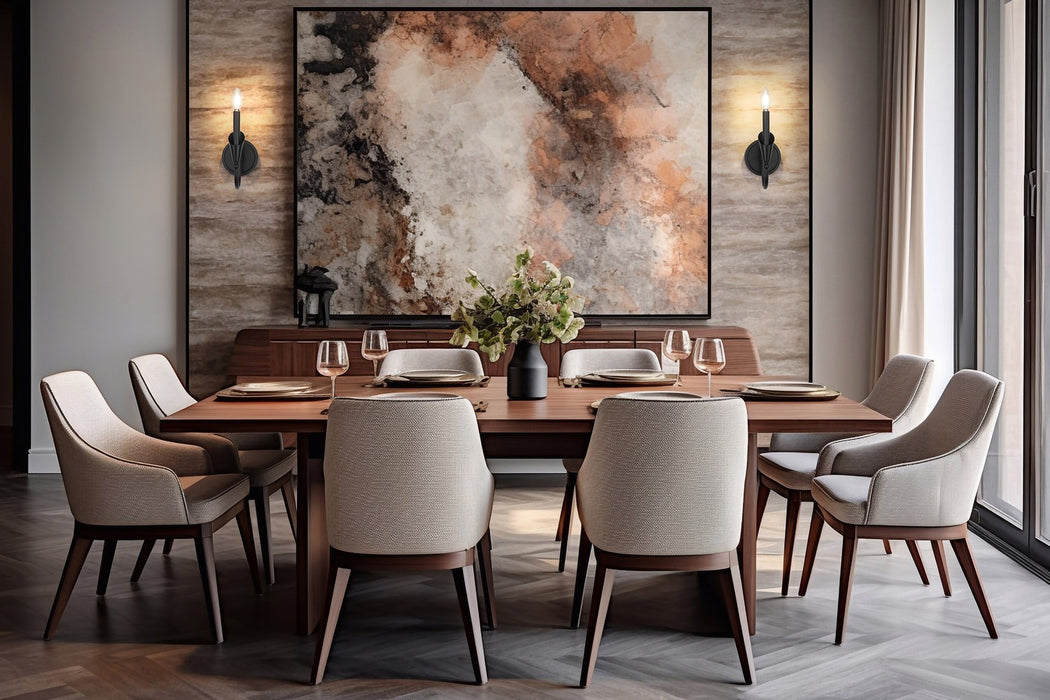 Z-Lite - 4014-1S-MB - One Light Wall Sconce - Claudelle - Matte Black